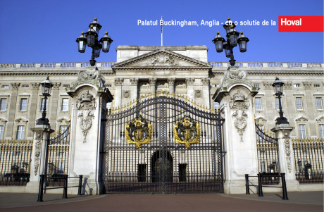 Palatul Buckingham cu o solutie de la Hoval